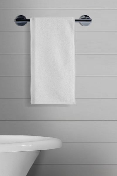 fabrikalite White Hotel Bath Towel, 100% Cotton Set of 2, Ultra Luxury - 90x150-740gram Hotel Towel Pearl Series