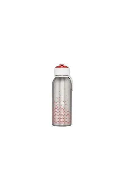 Mepal 350ml Pink Insulated Bottle - Flip up Campus Thermos Water Bottle