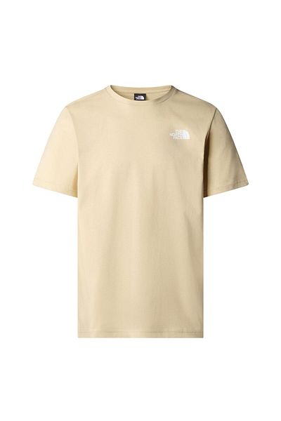 THE NORTH FACE M S/s Redbox Tee Men's T-shirt Nf0a87np3x41 Beige-l