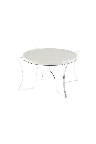 Mikasa Moor White Marble Presentation Holder with Acrylic Legs 31x31x15cm