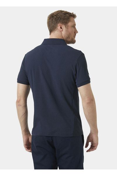 Helly Hansen Hp Race Men's Polo T-shirt Hha.34416 Hha.597 Navy Blue-l