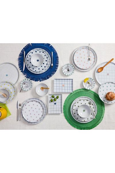 Porland Effloresce 30 Piece Breakfast Set for 6 People