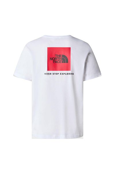 THE NORTH FACE M S/s Redbox Tee Men's T-shirt Nf0a87npfn41 White-l