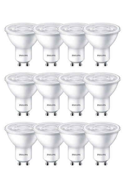 Philips LED SPOT 50W GU10 865 Beyaz Işık  12'Li Avantajlı Paket