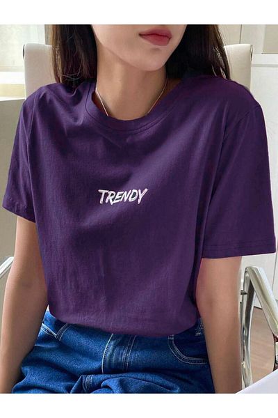 FAVORİST TRENDY Printed Oversize Wide Fit βαμβακερό μπλουζάκι Unisex