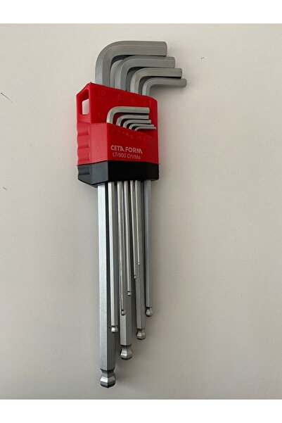 CETA FORM LT/900 Topbaşlı L Allen Anahtar Takımı