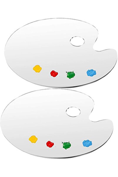 Bir Reklam Прозора акрилова палітра для змішування фарб 30x20