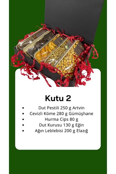 Toprak Doğal Gift Box 2 - Gift Box for Holiday