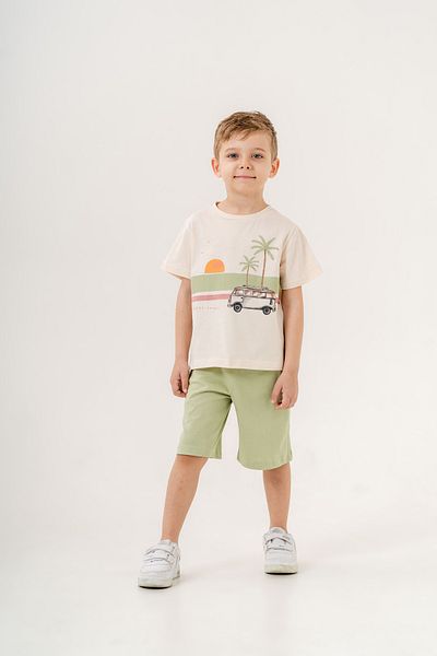 Tuffy Kids MEN'S CHILD'S DAILY PRINTED BOTTOM-TOP SET