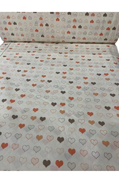 Evimmis 100% бавовняна постільна білизна з акфілової тканини з серцевим візер...