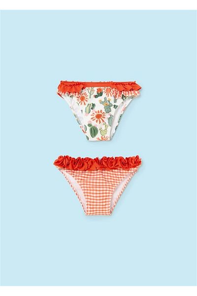 MAYORAL Baby Girl Double Panties Set Orange 1643