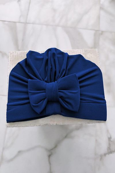 Ka Hijab Καπό φιόγκου - Saks Blue