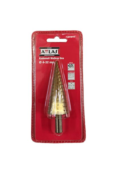 Attlas Metal Kademeli Matkap Ucu 4-32mm