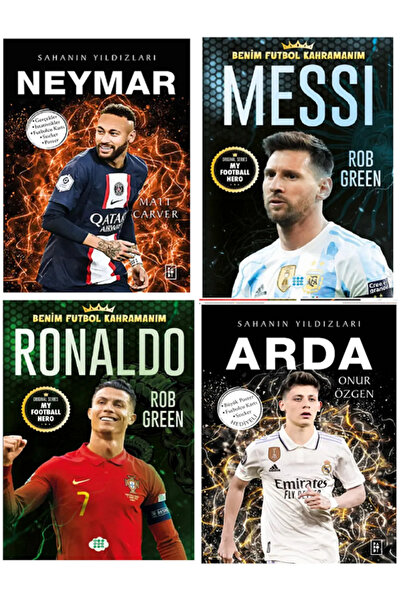 dokuzyayinlari Sahanın Yıldızları ARDA GÜLER - MESSİ NEYMAR RONALDO (Poster S...