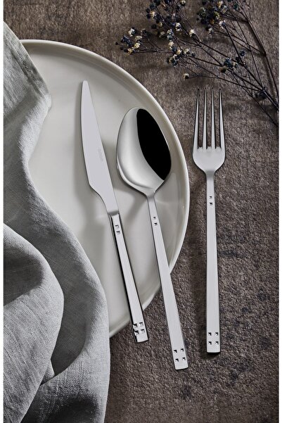 on-on Diamond Plain 77 Piece Fork Spoon Knife Set Boxed