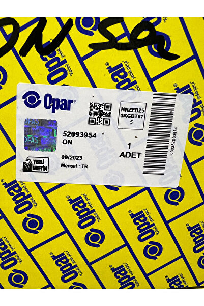 OPAR Fiat Linea Fiorino Nemo Bipper Doblo 2010-20 Ön Amortisör Takımı Sağ-Sol Takım (52093954)-(52093962)