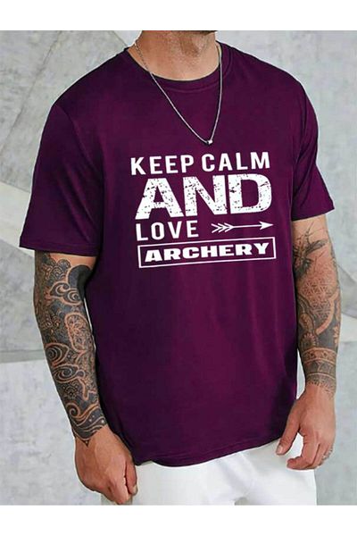 Medinenur Μπλουζάκι Unisex Keep Calm - Crew Neck