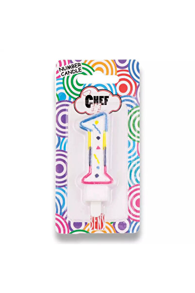 BENS Mum 0-9 Arası Rakamlı Renkli Bens (10 Adet)