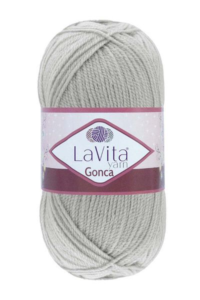 Lavita Gonca 6013 Gray 100 Gr Knitting Yarn Hand
