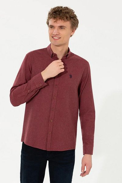 U.S. Polo Assn. Red Men's Shirt