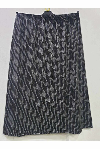 sercan konfeksiyon Women's Violet Fabric Pencil Skirt Battal Size