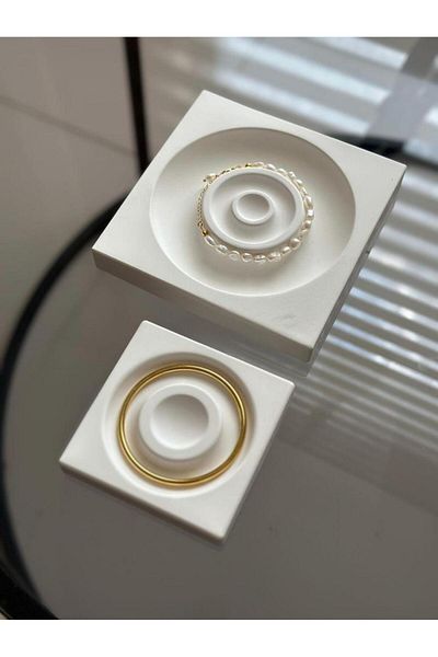 Minima Art Studio Decorative Jewelry Organizer Jewelry Product Shooting Plate