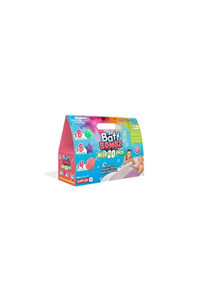 Nclubshop 20'li Baff Bombz Mega Pack Nem Topu Banyo Bombası Seti 960 gr