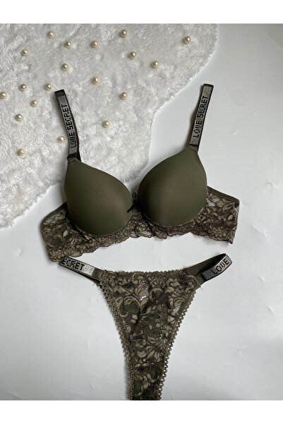 MAVEA Σετ σουτιέν με μικροεπένδυση από στρας