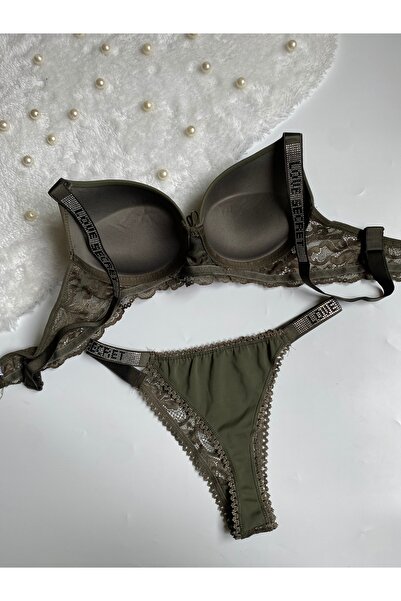 MAVEA Σετ σουτιέν με μικροεπένδυση από στρας