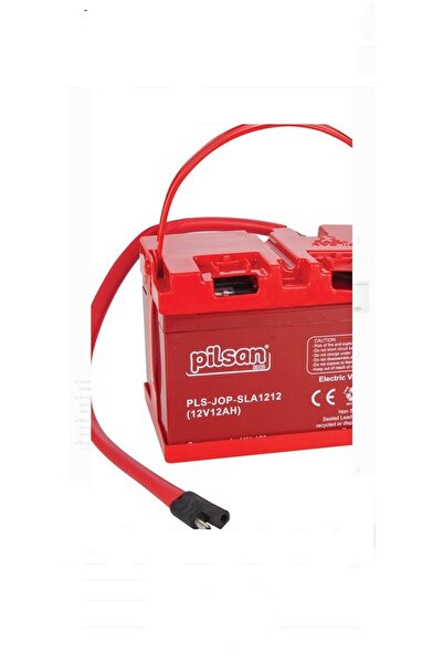 PİLSAN 12 Volt 12 Ah / 12 Amper Uzun Kablolu Akü Performanslı Kaliteli