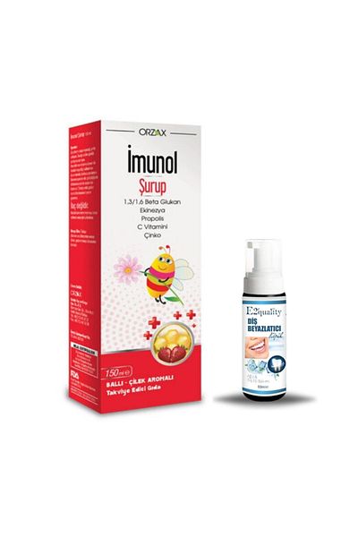 Ocean Orzax Immunol Syrup 150ml and Whitening Foam Gift