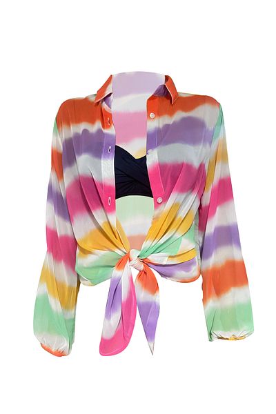 Bolder Jasmine Batik Beach Shirt