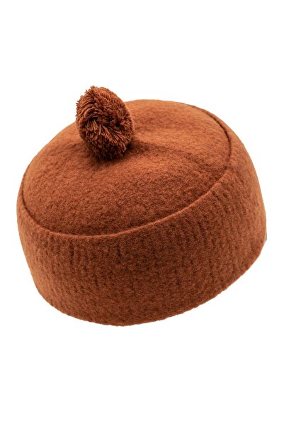 adil triko Men's Adult Felt Wool Skullcap