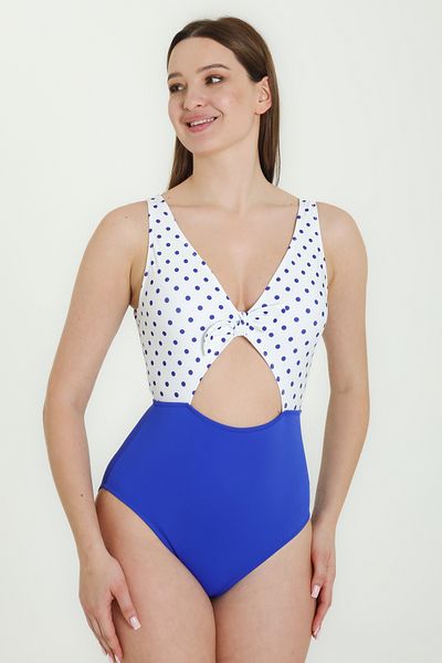 Dilay BOW TIE FRONT SWIMSUIT