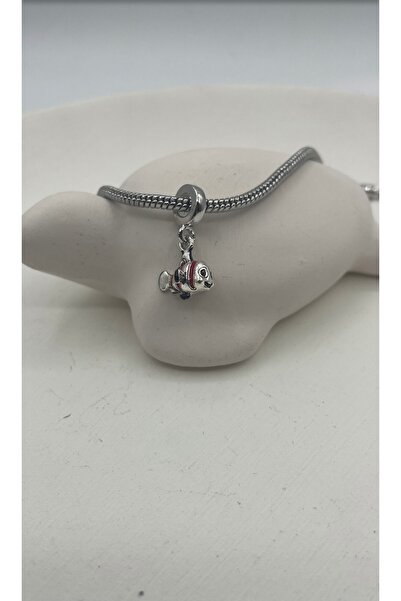 BURÇİN AKSESUAR Fish Nemo Patterned Lost Bracelet Charm