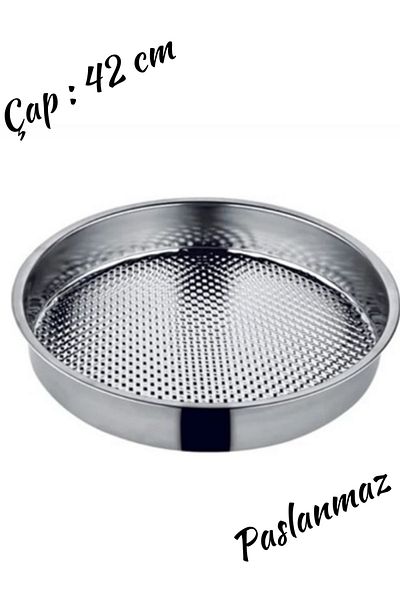 Efsoon Organics Stainless Steel Raw Meatball Tray 42 cm
