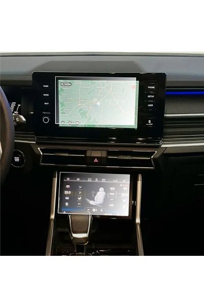 ael-tech Ssangyong Torres - Nano Screen Protector with Digital Display, Navigation and Air Conditioning Control Functions Set of 3