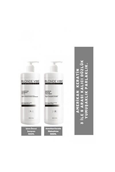 Blonde Vıbe Yoğun Düzleştirici Amerikan fönü 1000ml+1000ml