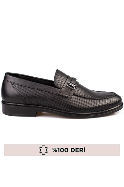 depderi Чоловічі туфлі-мокасини з натуральної шкіри