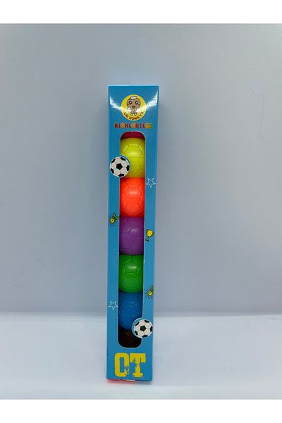 BAMBİ KIRTASİYE 6-Color Soccer Ball Highlighter Set