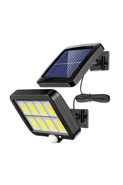 post alley Güneş Enerjili 120 led Solar su geçirmez hareket sensörü güvenlik projektör 360 derece ayarlanabilir