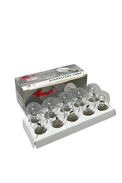 Inwells 12V 21/5W 1016 Çift Duy, Şaşı Düz Tırnak Stop, Sinyal ve Far Ampulü 1...
