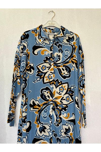Zübeyde Sayın Φόρεμα Oversize με κουμπιά