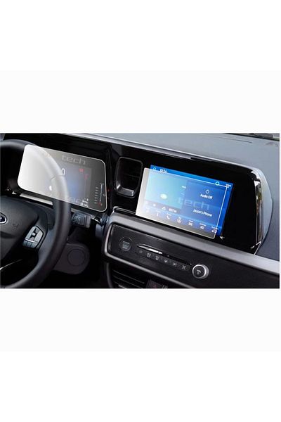ael-tech Ford Tourneo Courier - Digital Indicator and Navigation Pointer, Nano Screen Protector Set of 2 2024