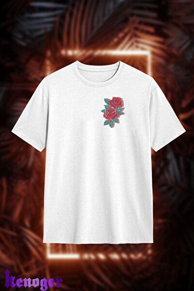 kenoger Unisex Oversize - Μπλουζάκι με στάμπα  "Make Love "