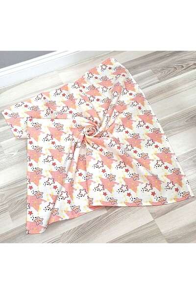 Çok Amaçlı Müslin Bebek Örtü Müslin Beebek Battaniyesi Müslin Örtü 75 x 75 cm