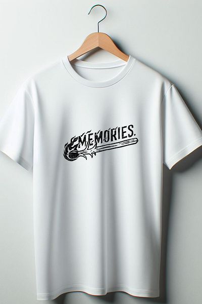 Vordevia Λευκό μπλουζάκι με στάμπα Oversize Crew Neck