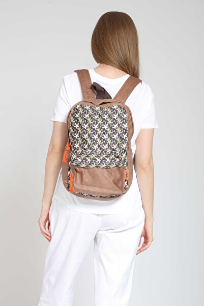 Street Bag Likya Etnik Otantik Bohem Desenli Sırt Çantası Günlük Seyahat Kullanım