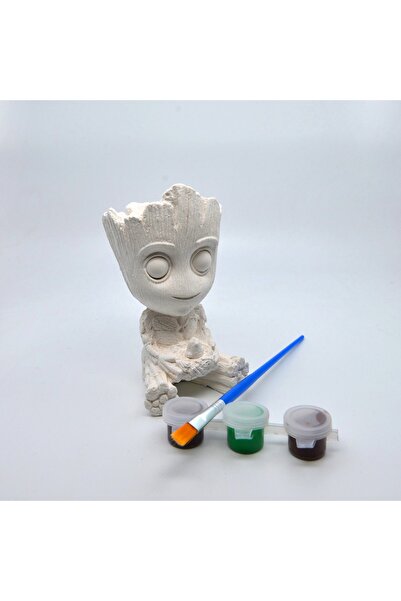 Chalta Seramik CHALTA CONCEPT Baby Groot 3D Hobi Boyama Seti