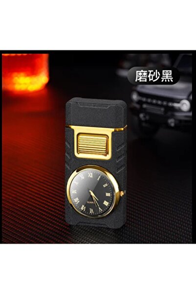 birdoz avm Kişiye Özel İsimli Tuşlu Saatli Çift Ateşli Çakmak & Özel Ahşap Kutusunda